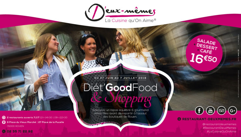 Diét’GoodFood & Shopping, le menu spécial Soldes by D’Eux-Mêmes !